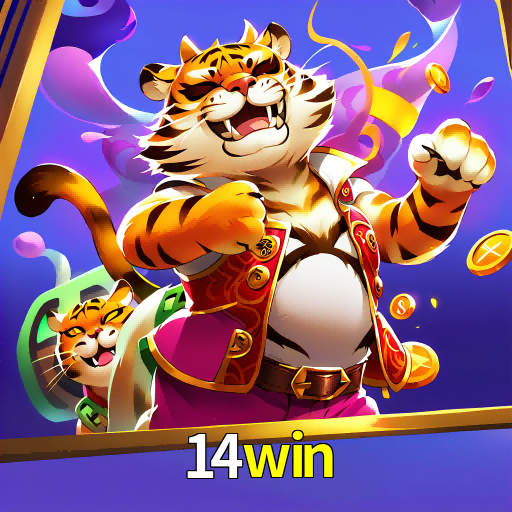 Imagem promocional da 14win mostrando a plataforma e suas vantagens